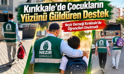 Kırıkkale’de Çocukların Yüzünü Güldüren Destek
