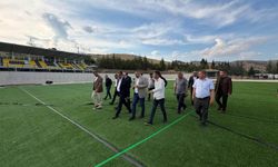 Hacılar’da Stadyum İçin Çalışmalar Hız Kesmeden Sürüyor