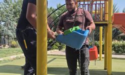 Yahşihan’da Parklar Bakım ve Onarımdan Geçiyor