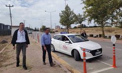 Kırıkkale’de Direksiyon Sınavı Parkuruna Yakın Takip