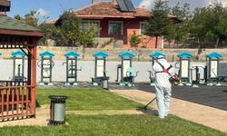 Yahşihan Belediyesi Parklarda Çalışmalarını Sürdürüyor