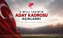 A Milli Takım’ın aday kadrosu açıklandı! 4 isim ilk kez davet edildi