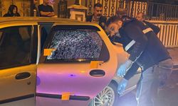 Husumetlisinin Babasına Ait Otomobili Kurşunladılar