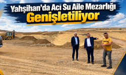 Yahşihan’da Acı Su Aile Mezarlığı Genişletiliyor