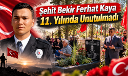 Şehit Bekir Ferhat Kaya Şehadetinin 11. Yılında Anıldı