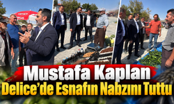 Mustafa Kaplan Delice’de Esnafın Nabzını Tuttu