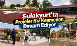 Sulakyurt’ta Projeler Hız Kesmeden Devam Ediyor