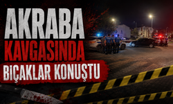 Akrabalar Arasında Bıçaklı Kavga: 1 Yaralı