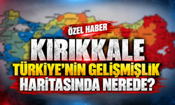 Kırıkkale Türkiye’nin Gelişmişlik Haritasında Nerede?