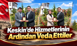 Keskin’de İki İsme Veda Programı