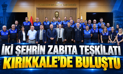İki Şehrin Zabıta Teşkilatı Kırıkkale’de Buluştu