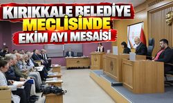 Kırıkkale Belediye Meclisinde Ekim Ayı Mesaisi