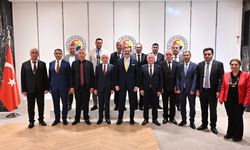 Kırıkkale Ticaret Borsası Heyeti Hisarcıklıoğlu ile Buluştu