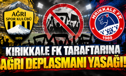 Kırıkkale FK Taraftarına Ağrı Deplasmanı Yasağı!