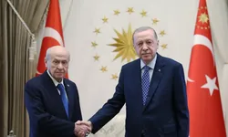 Cumhurbaşkanı Erdoğan, MHP Genel Başkanı Bahçeli’yi kabul etti