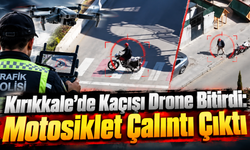 Kırıkkale’de Kaçışı Drone Bitirdi: Motosiklet Çalıntı Çıktı