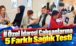 Kırıkkale İl Özel İdaresi Personeline Sağlık Taraması