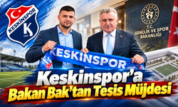 Keskinspor'a Bakan Bak'tan Tesis Müjdesi