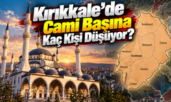 Kırıkkale’de Cami Başına Kaç Kişi Düşüyor?