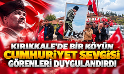 Kırıkkale'de Bir Köyün Cumhuriyet Sevgisi Görenleri Duygulandırdı