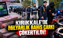 Kırıkkale'de Milyarlık Bahis Çarkı Çökertildi!