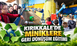 Kırıkkale'de Miniklere Geri Dönüşüm Eğitimi