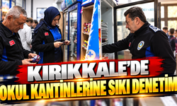 Kırıkkale’de Okul Kantinlerine Sıkı Denetim