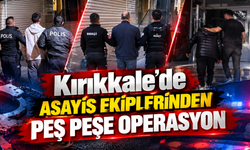 Kırıkkale'de Çeşitli Suçlardan Aranan 4 Hükümlü Yakalandı