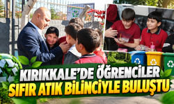 Kırıkkale'de Öğrenciler Sıfır Atık Bilinciyle Buluştu