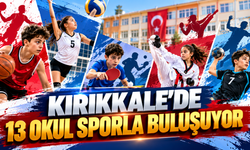 Kırıkkale’de 13 Okul Sporla Buluşuyor