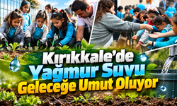 Kırıkkale’de Yağmur Suyu Geleceğe Umut Oluyor