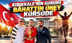 Kırıkkale’nin Gururu Bahattin Üney Kürsüde