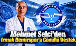 Mehmet Selci’den Irmak Demirspor’a Gönüllü Destek