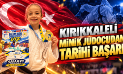 Kırıkkaleli Minik Judocudan Tarihi Başarı