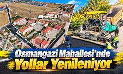 Osmangazi Mahallesi’nde Yollar Yenileniyor