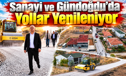 Sanayi ve Gündoğdu’da Yollar Yenileniyor