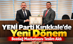 YENİ Parti Kırıkkale İl Başkanı Bozdağ Mazbatasını Aldı