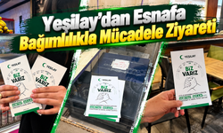 Yeşilay’dan Esnafa Bağımlılıkla Mücadele Ziyareti