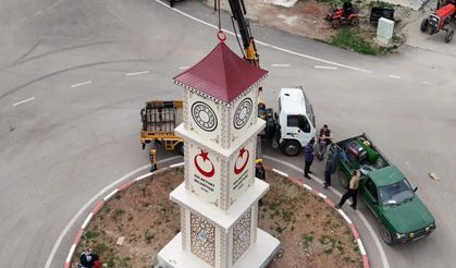 Sulakyurt’a Saat Kulesi Kazandırıldı