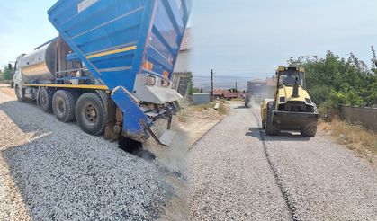 Çelebi Yolları Asfaltla Buluşuyor