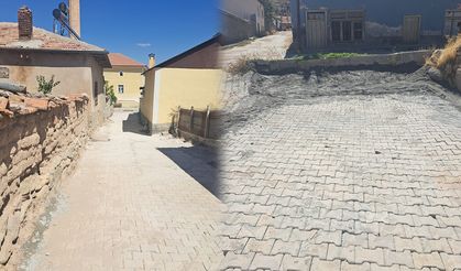 Karakeçili’de Kilit Parke Çalışması Tamamlandı