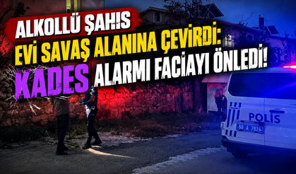 Alkollü Şahıs Evi Savaş Alanına Çevirdi