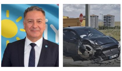 Tolga Tanrıverdi kaza yaptı