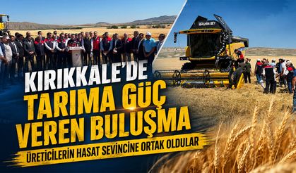 Kırıkkale'de Tarıma Güç Veren Buluşma