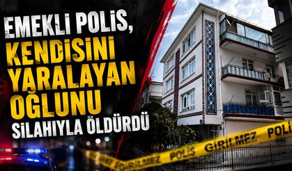 Emekli Polis, Kendisini Yaralayan Oğlunu Silahıyla Öldürdü