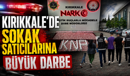 Kırıkkale’de Sokak Satıcılarına Büyük Darbe