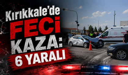 Kırıkkale’de Feci Kaza: 6 Yaralı