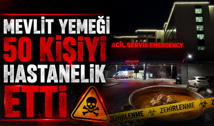 Mevlit Yemeği 50 Kişiyi Hastanelik Etti