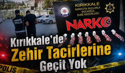Kırıkkale’de Zehir Tacirlerine Geçit Yok