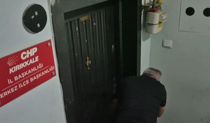 CHP'nin Kapısını çilingir açtı